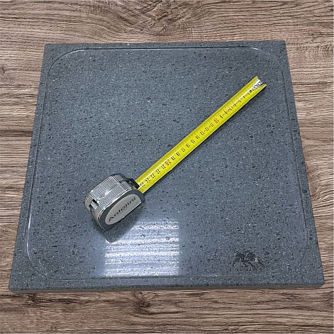 Grilovací kameň LavaGrill veľ. 3 cm - 40x40 + vyhĺbenie