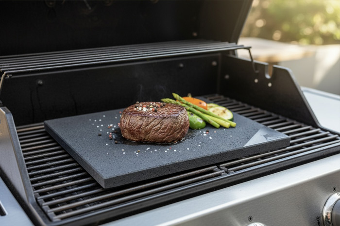 Grilovacia doska z lávového kameňa